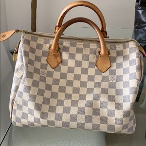 Original LV used Speedy 35 handbag